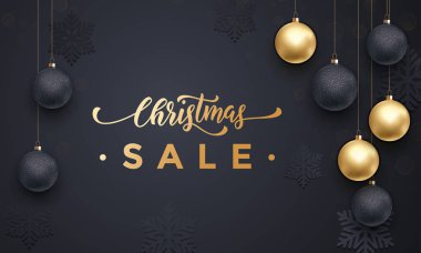 Xmas Satılık altın çerçeve poster ile altın topları dekorasyon ornamen