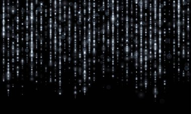 Gümüş çizgiler konuları altın glitter yağmur parlak parti ve tinsel