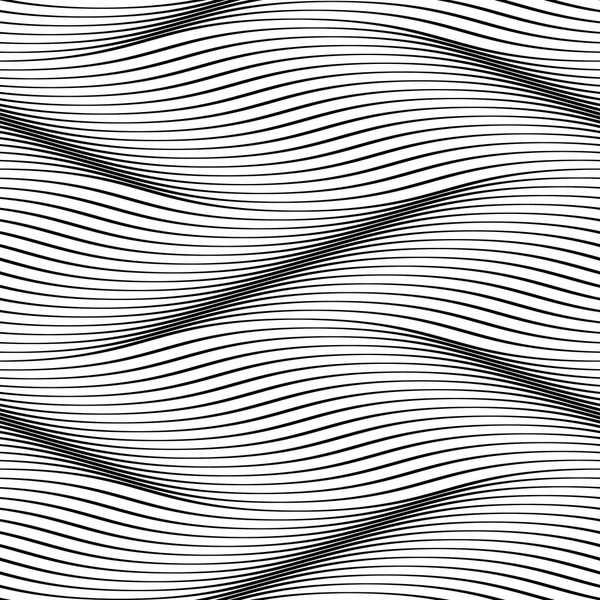 Absract sömlösa mönster bakgrund vågor yta — Stock vektor