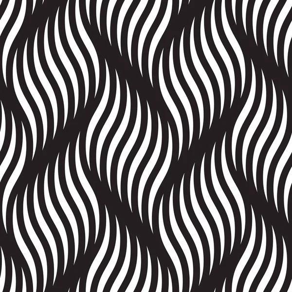 Abstrakta sömlösa mönster av flätad kurva linjer — Stock vektor
