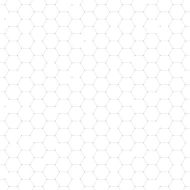 Altıgen geometrik desen arka plan