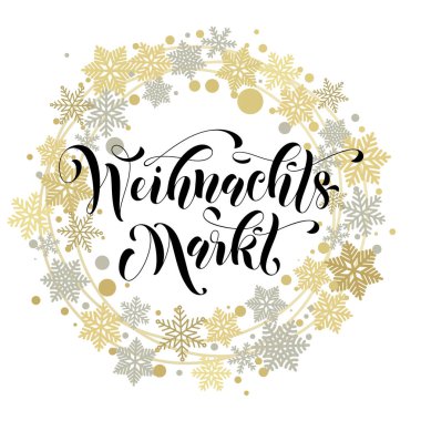 Noel Satılık Alman Weihnachtsmarkt indirim sahil yolu poster