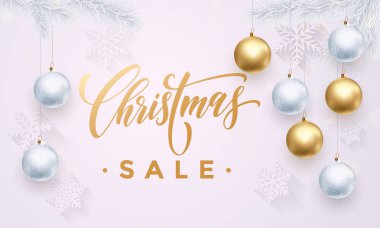 Xmas satışı altın Noel topları beyaz büyük kar taneleri desenli başlığı