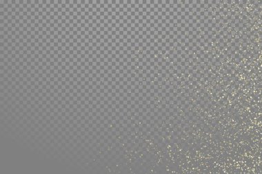 Altın glitter soyut altın yıldız tozu vektör
