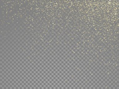 Altın glitter soyut altın yıldız tozu vektör