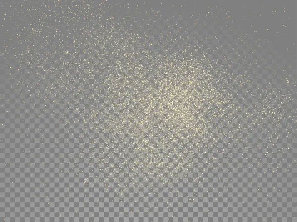 Altın glitter soyut altın yıldız tozu vektör — Stok Vektör