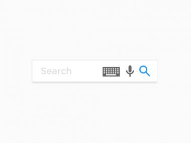 Arama çubuğu web sayfası Internet tarayıcı öğesi vektör simgeler şablonu