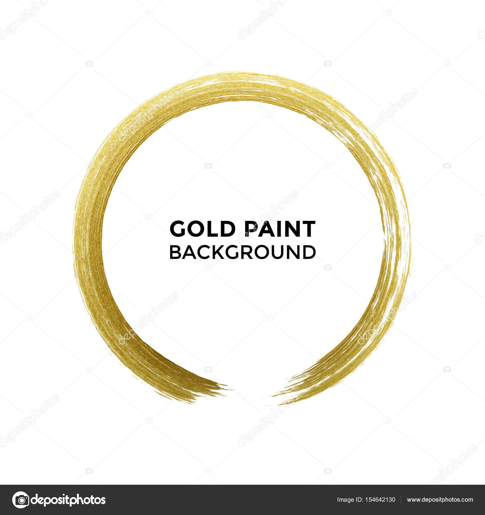 Premium Vector  Gold glitter paint smear stroke stain.