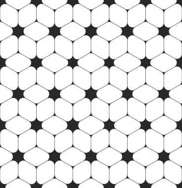 Soyut geometrik Dikişsiz desen vektör altıgen üçgen arka plan kılavuz doku