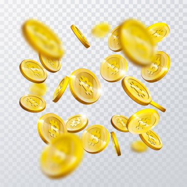 Bitcoin cryptocurrency web internet araştırma ve dijital para ödeme vektör paralar splash