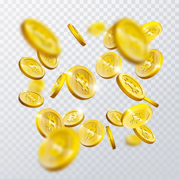 Bitcoin cryptocurrency web internet araştırma ve dijital para ödeme vektör paralar splash