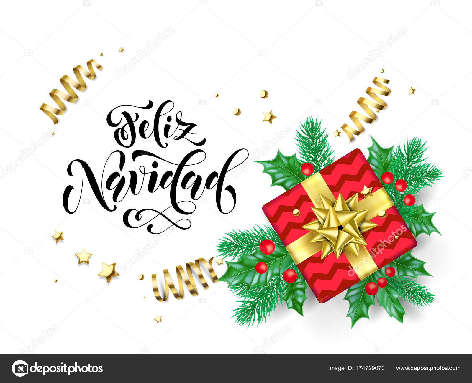 Feliz Navidad Joyeux Noel Calligraphie Espagnole Texte Dessine A La Main Pour Modele De Fond De Feliz Navidad Joyeux Noel Calligraphie Espagnole Texte Dessine A La Main Pour Modele De Fond De