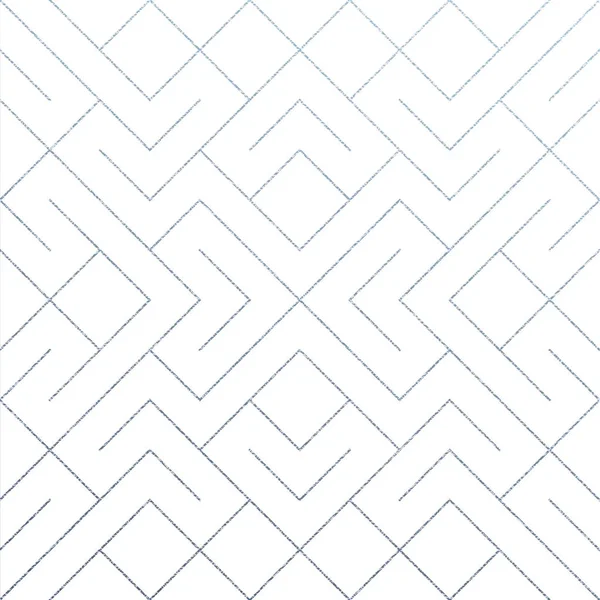 Срібний абстрактний геометричний візерунок з текстурою блискучої сітки. Векторний безшовний геометричний візерунок ромба і металевих ліній для розкішного срібного орнаментального білого фону шаблону дизайну — стоковий вектор