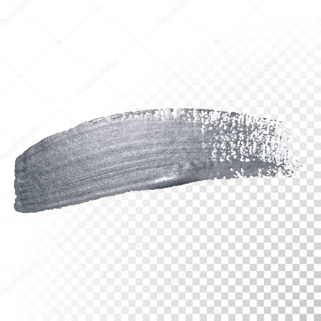 Silver Glitter Paint Brush Stroke Or Abstract Dab Smear With Smudge Texture On Transparent Background Vector Isolated Glittering And Sparkling Silver Paint Ink Paintbrush Splash For Luxury Design Premium Vector In Silver Glitter Paint Brush Stroke Or Abstract Dab Smear With Smudge Texture On Transparent Background Vector Isolated Glittering And Sparkling Silver Paint Ink Paintbrush Splash For Luxury Design Premium Vector In