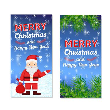 C tebrik web Bannerlar için Noel ve yeni yıl şablonları ayarlamak