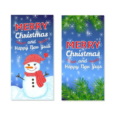 Noel ve yeni yıl şablonları