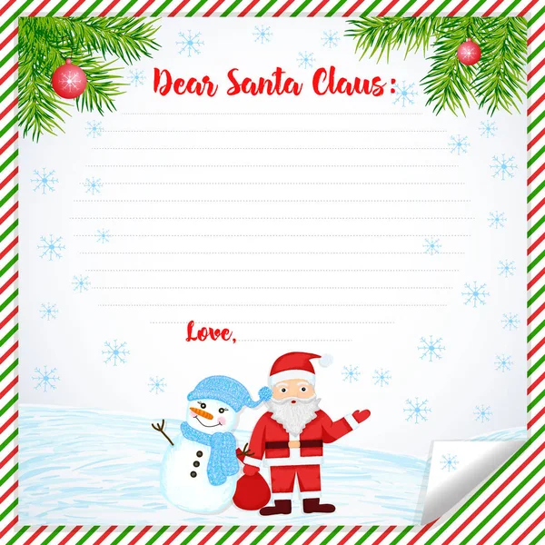 Noel Baba için yaratıcı mektup