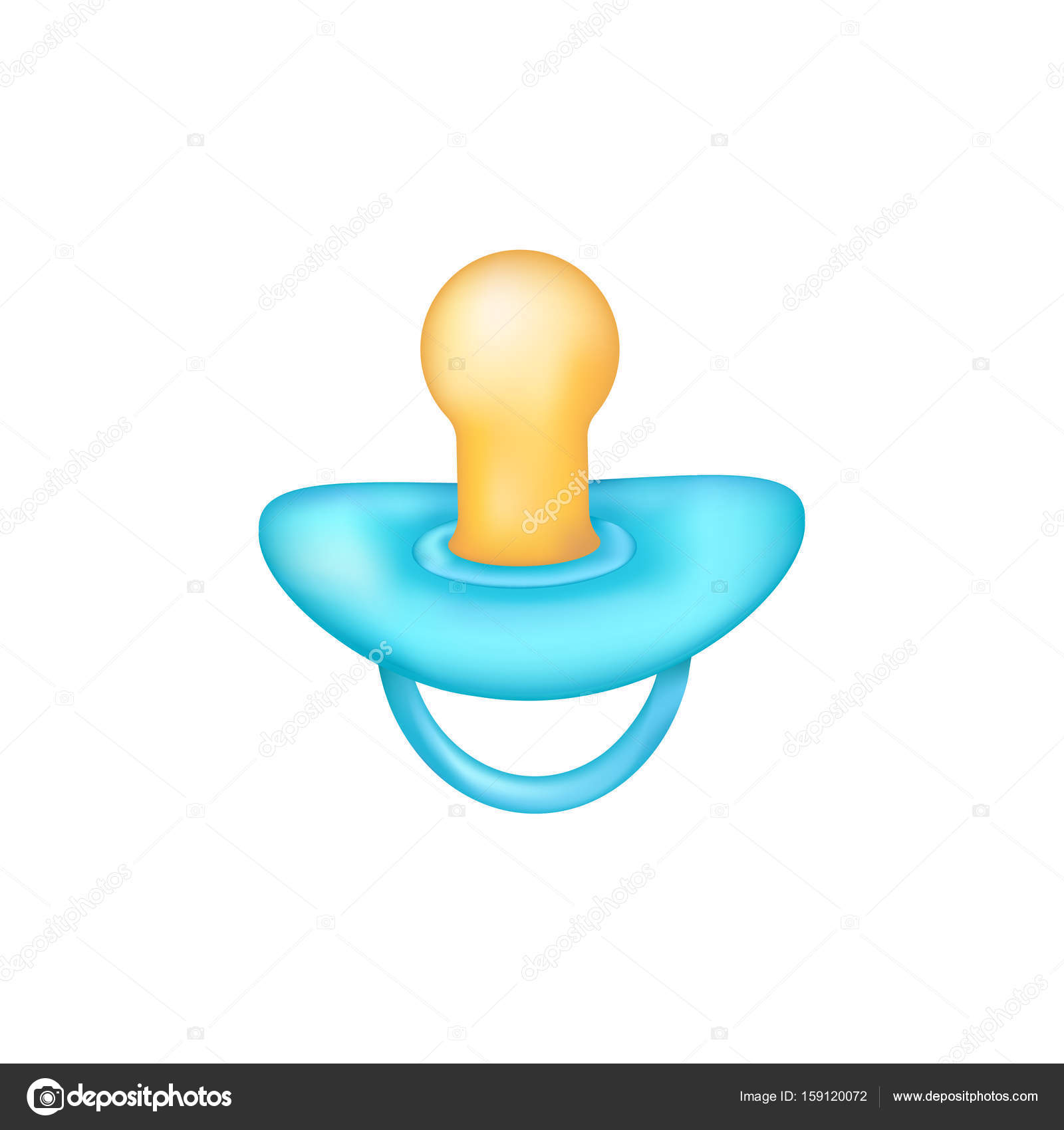 realistic pacifier