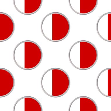 Dubai ve Ajm bayrağı olan daireler üzerinden seamless modeli