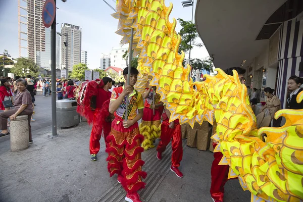 Aslan dans içinde ay yeni yıl Ho Chi Minh City