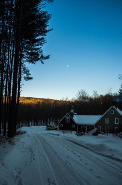 Vermont, New England seyahat sahneleri