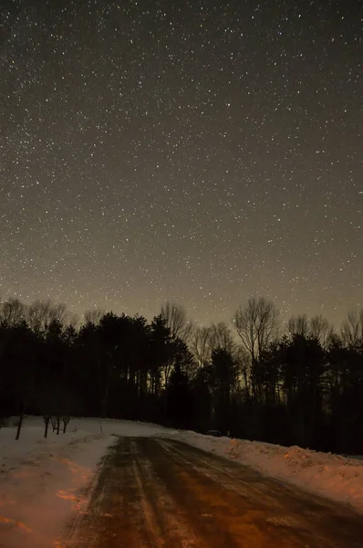 Cielo nocturno lleno de estrellas — Foto de Stock