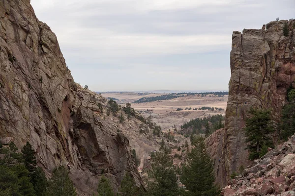 Randonnée Pédestre Escalade Dans Les Contreforts Des Montagnes Rocheuses Colorado — Photo