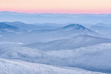 Kayak ve Jay Peak, Vermont, AK dağlar oy toplayan