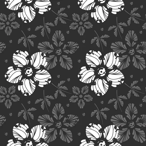 Modern çiçek sonsuz desenli