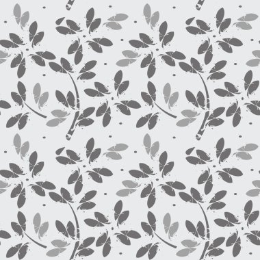 Güzel çiçekler ile şık seamless modeli