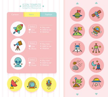 20160425 Iconset vektör