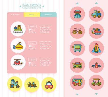 20160427 Iconset vektör