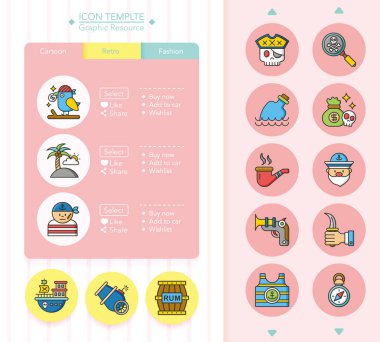 20160428 Iconset vektör