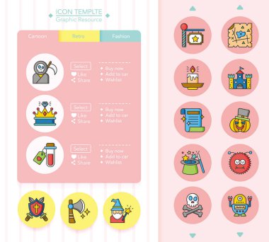 20160428 Iconset vektör