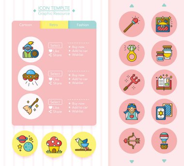 20160428 Iconset vektör