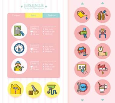 20160428 Iconset vektör