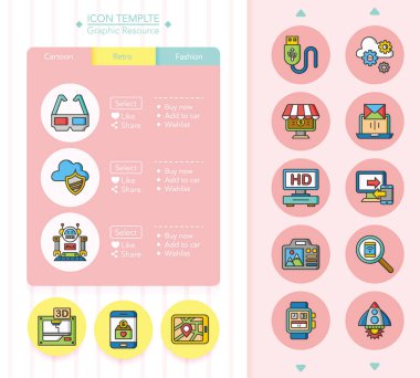 20160429 Iconset vektör