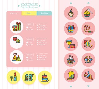 20160429 Iconset vektör