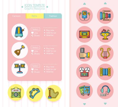 20160503 Iconset vektör