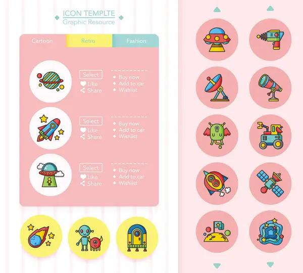 20160503 Iconset vektör