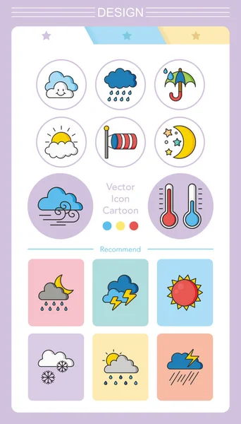 20160429 iconset vector — Stockvector