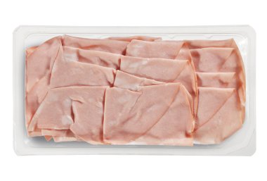 Küçük tepsi Presliced Mortadella paketlenmiş 