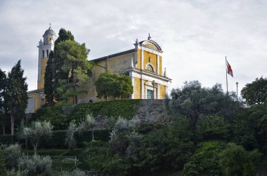 Portofino ayrıntı St George Kilisesi