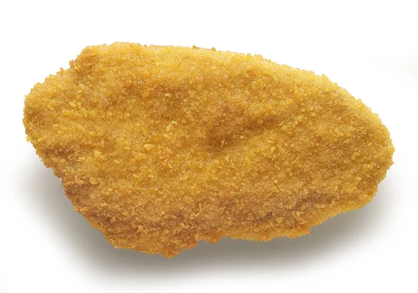 Hähnchenschnitzel paniert — Stockfoto