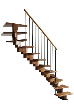 Köşe merdiven ahşap için