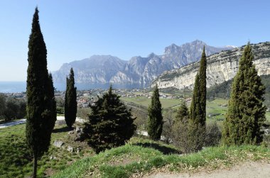 Panoramik Torbole ve Lake Garda