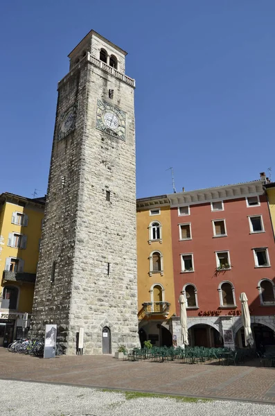 Riva del Garda Apponale tower — Stock Photo, Image
