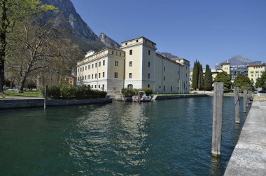 Bir Riva del Garda liman Kalesi ve Müzesi