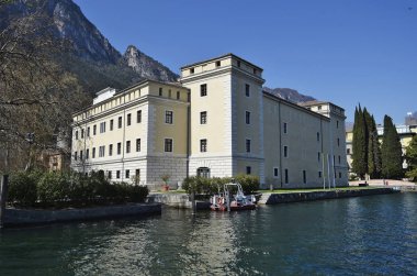 Bir Riva del Garda liman Kalesi ve Müzesi