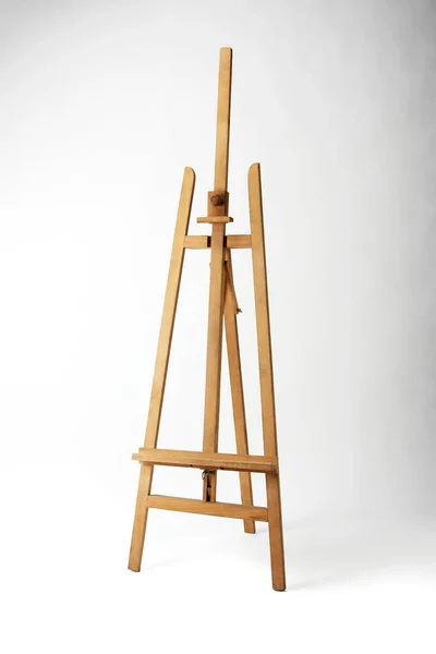 Drewniany stojak na znaki — Zdjęcie stockowe